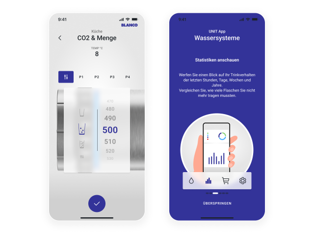 zwei-handys-mit-screendesign-app-von-blanco-auf-weißem-hintergrund
